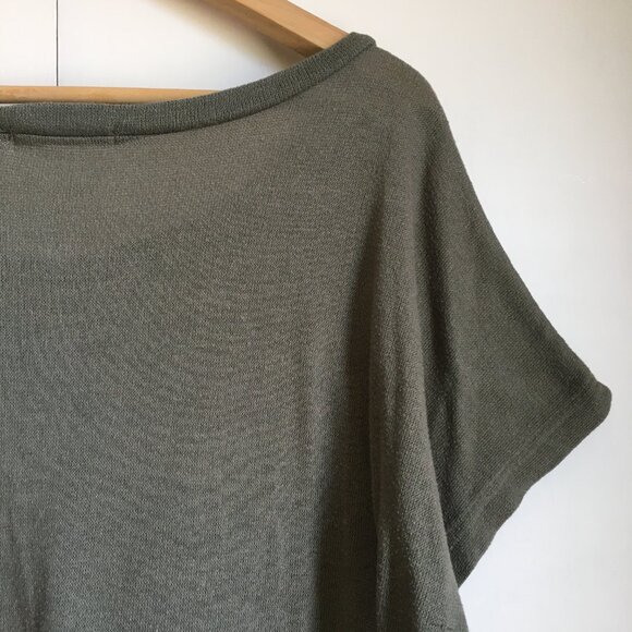 Y2K Ardene Tiger Mirror Viscose Blend Cropped Knit Tee - Picture 6 of 13